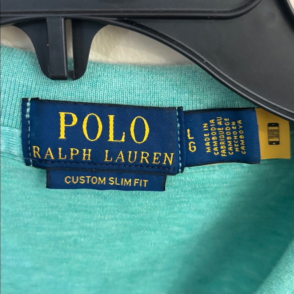 Polo By Ralph Lauren Men's Aqua Polo Shirt - image 3